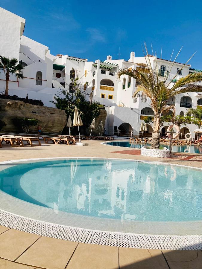 Beachfront Private Apartment In Pueblo Torviscas Sunset Harbour Costa Adeje (Tenerife) Exterior foto