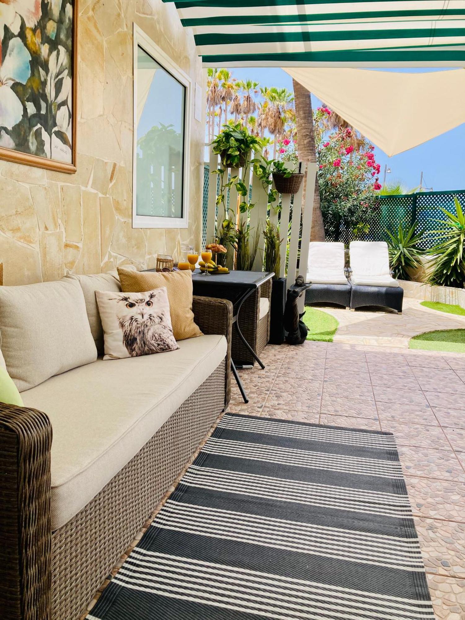 Beachfront Private Apartment In Pueblo Torviscas Sunset Harbour Costa Adeje (Tenerife) Exterior foto